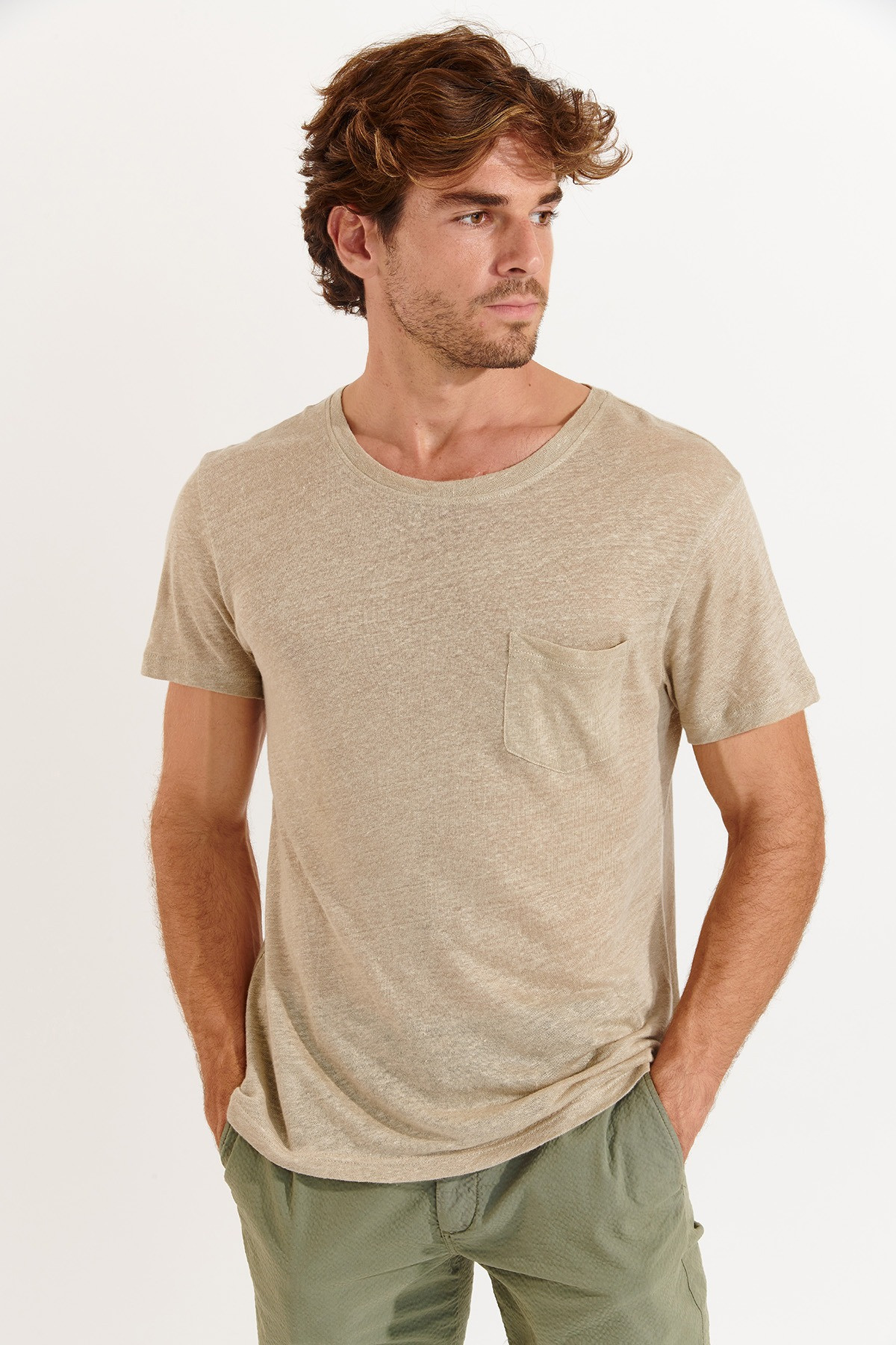 Tshirt Beige Cyril Lin - 3