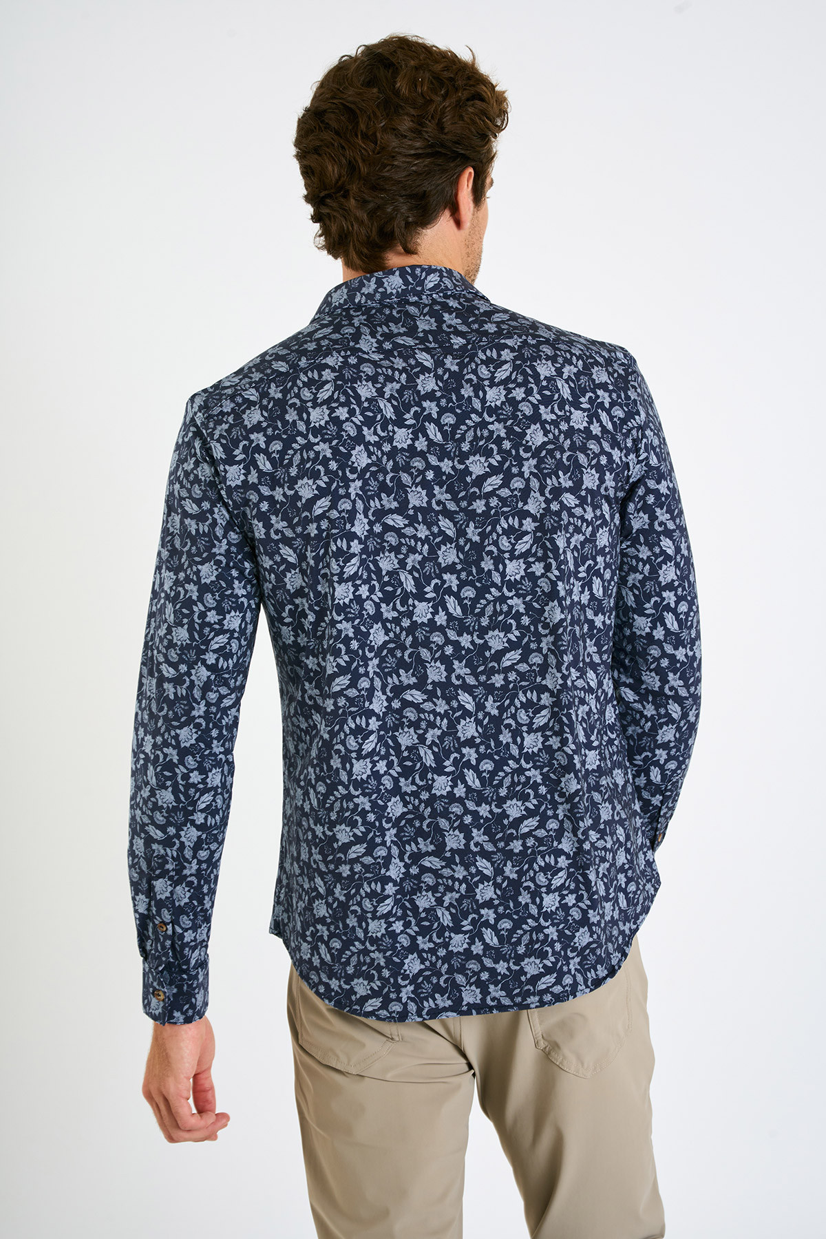 Chemise bleu marine homme ALAIN RIALTO - 2