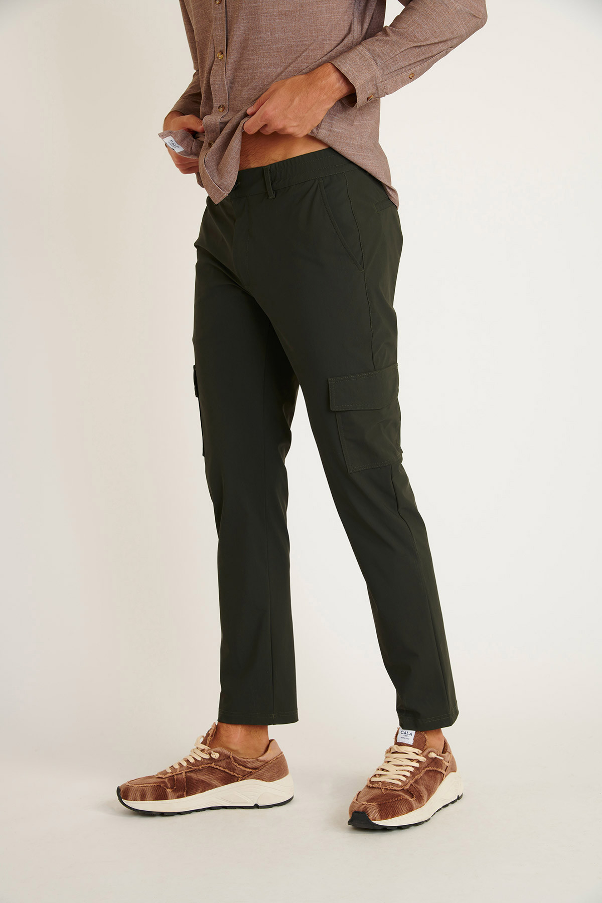Pantalon cargo vert CONOR EVOLUTION - 1
