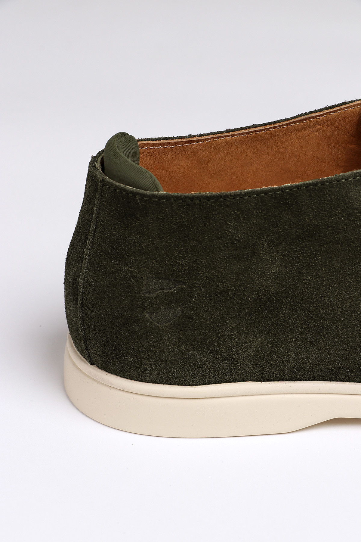 Boots en daim kaki DAVE TARAMO - 3