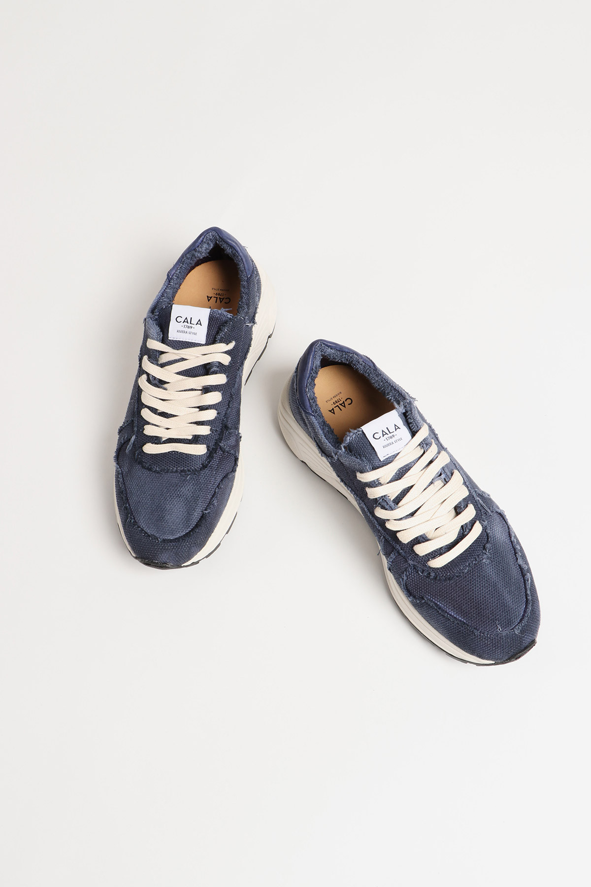 Sneakers bleu marine NINO AVELLINO - 0