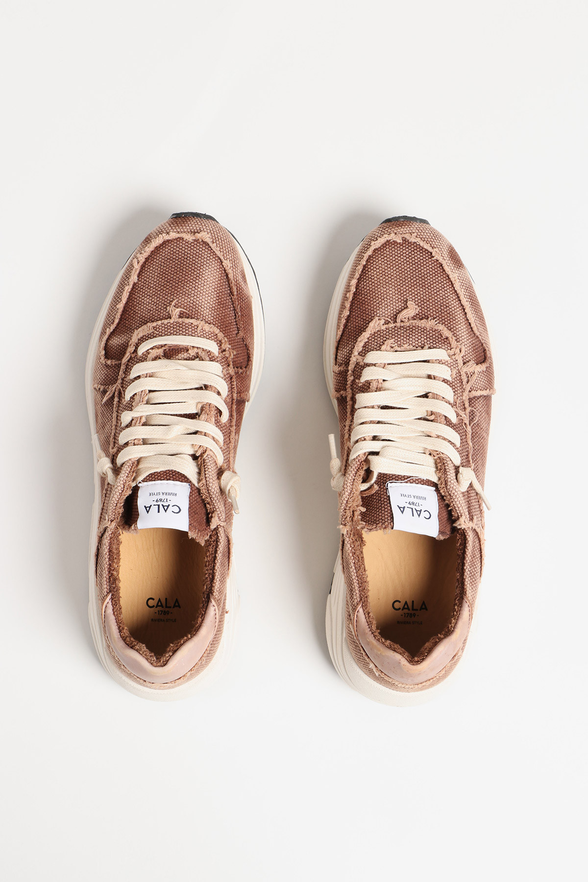 Baskets homme marron NINO AVELLINO - 3