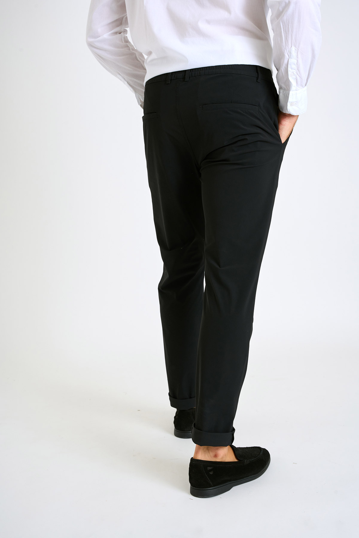 Pantalon Noir Serge Lescada - 4