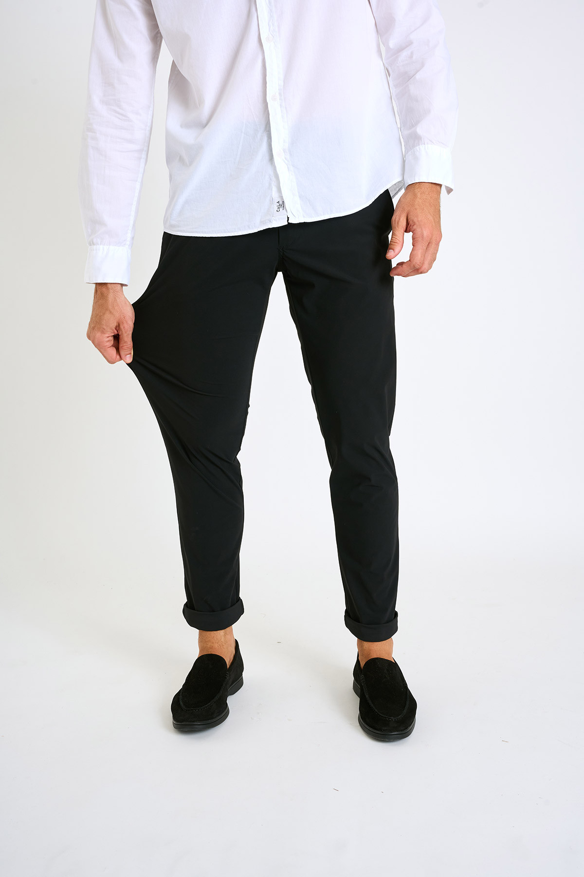 Pantalon Noir Serge Lescada - 2