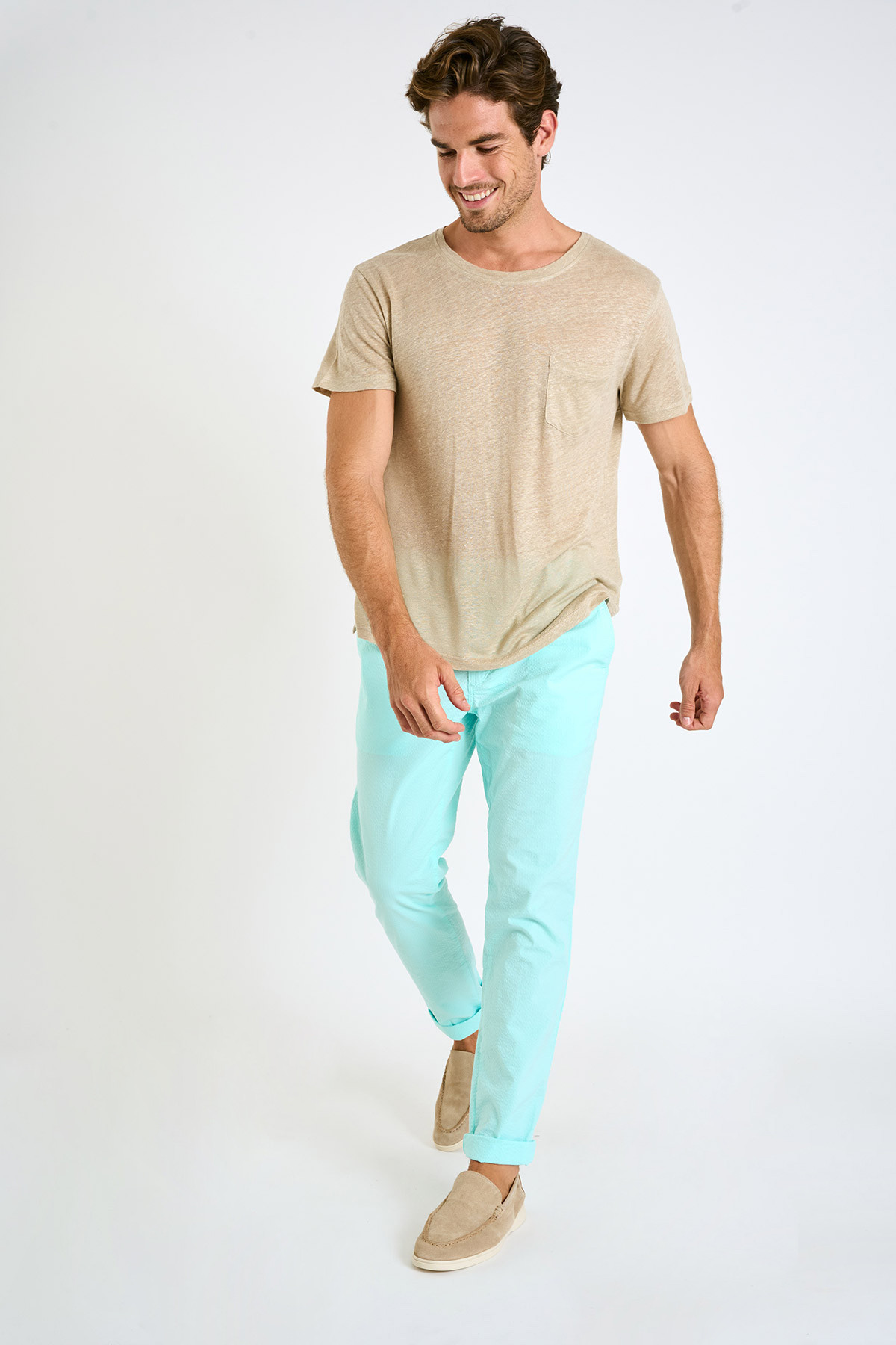 Pantalon chino eaux ARNO BORMIO - 3