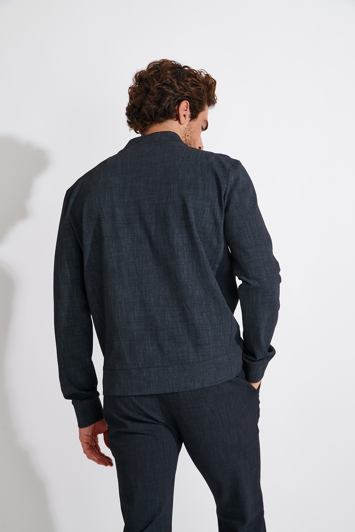 Blouson noir zippé Danyel CANSIGLIA - 2