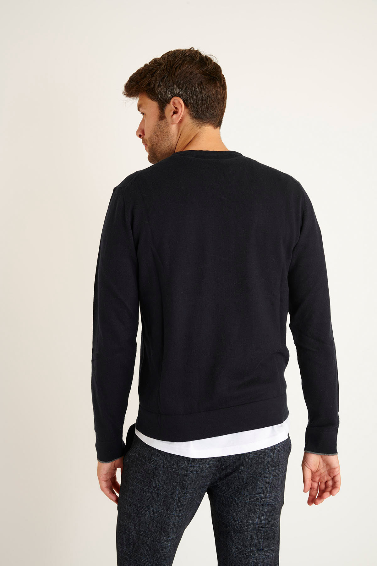 PULL EN MAILLE MARINE LORIS MONZA - 5