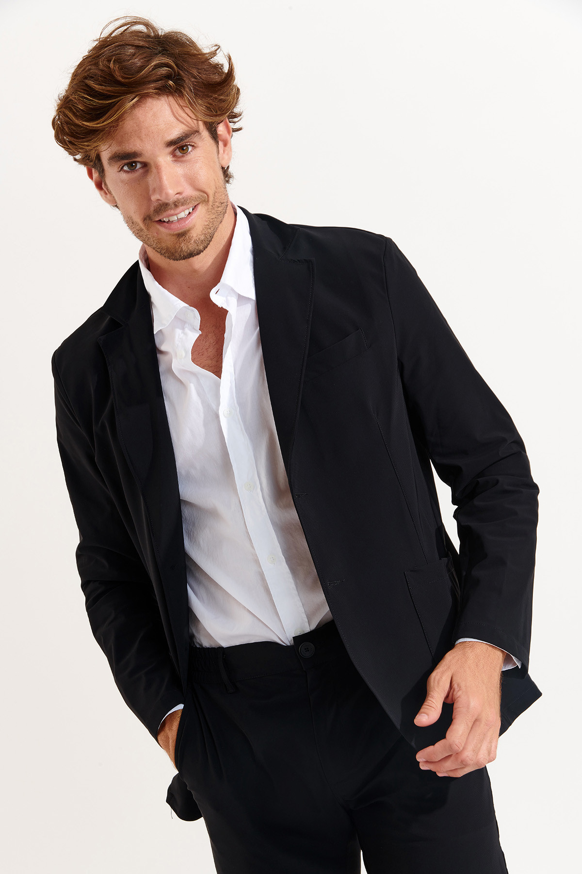 Veste noire NIKO LESCADA - 4