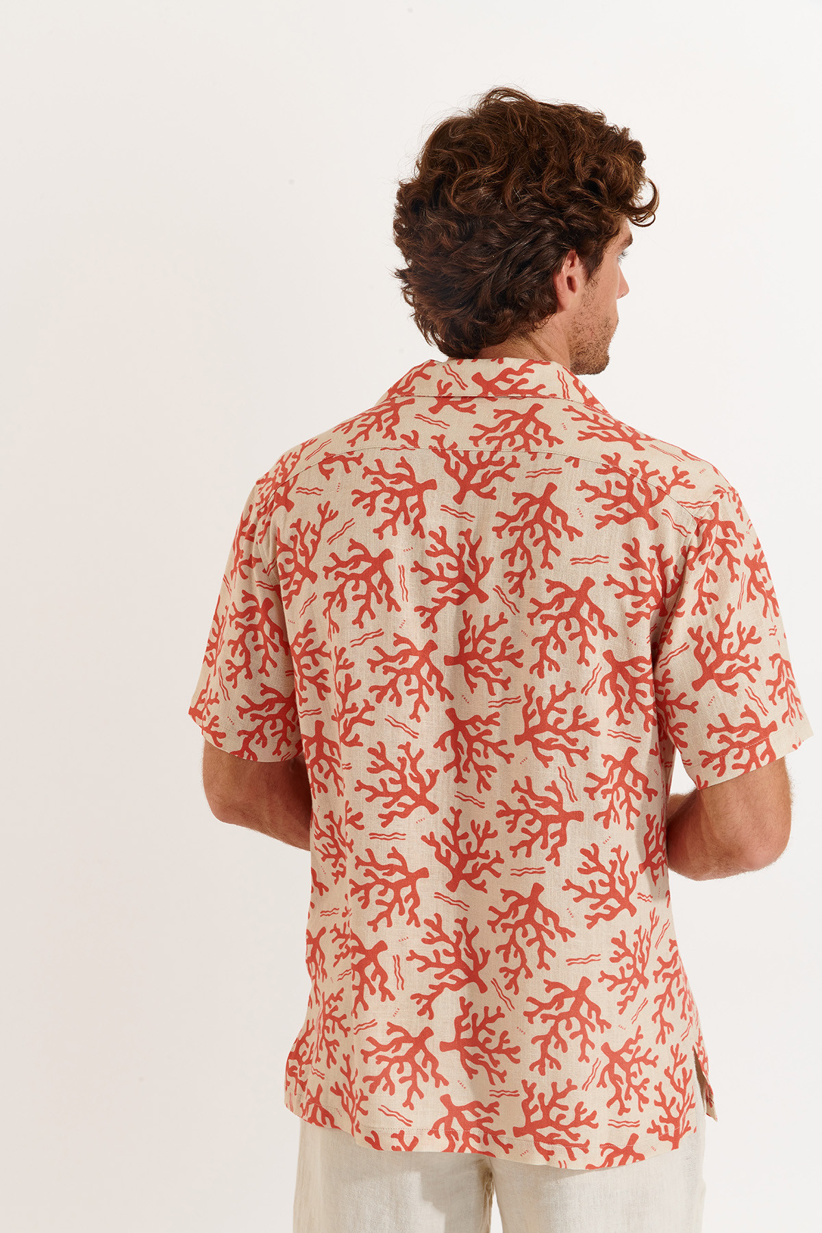 Chemise corail STEFANO AGORA - 6