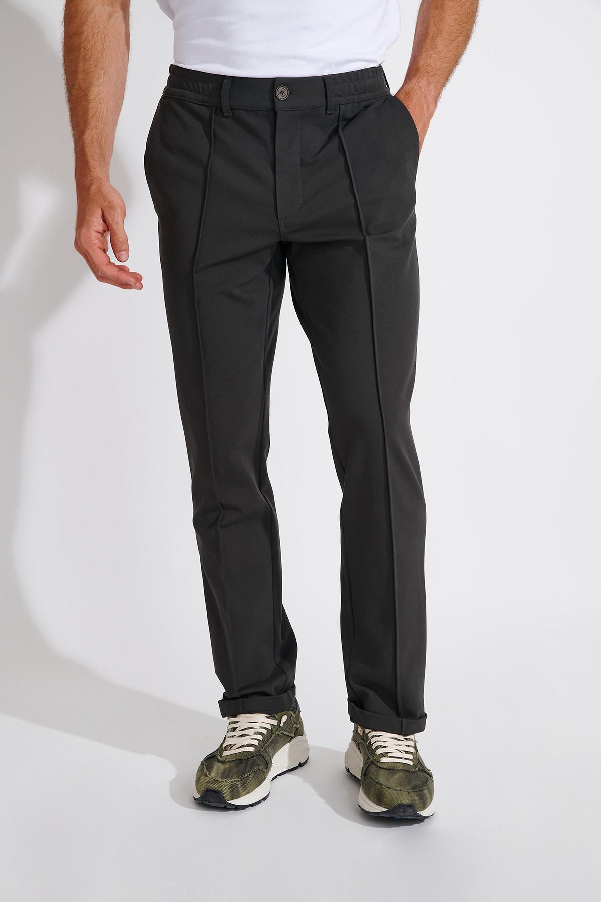 Pantalon vert sapin CHARLES RAVENNE - 6