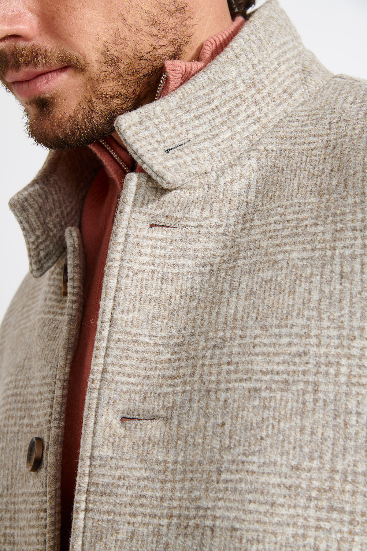 Manteau beige UMBERTO VENITIE - 0