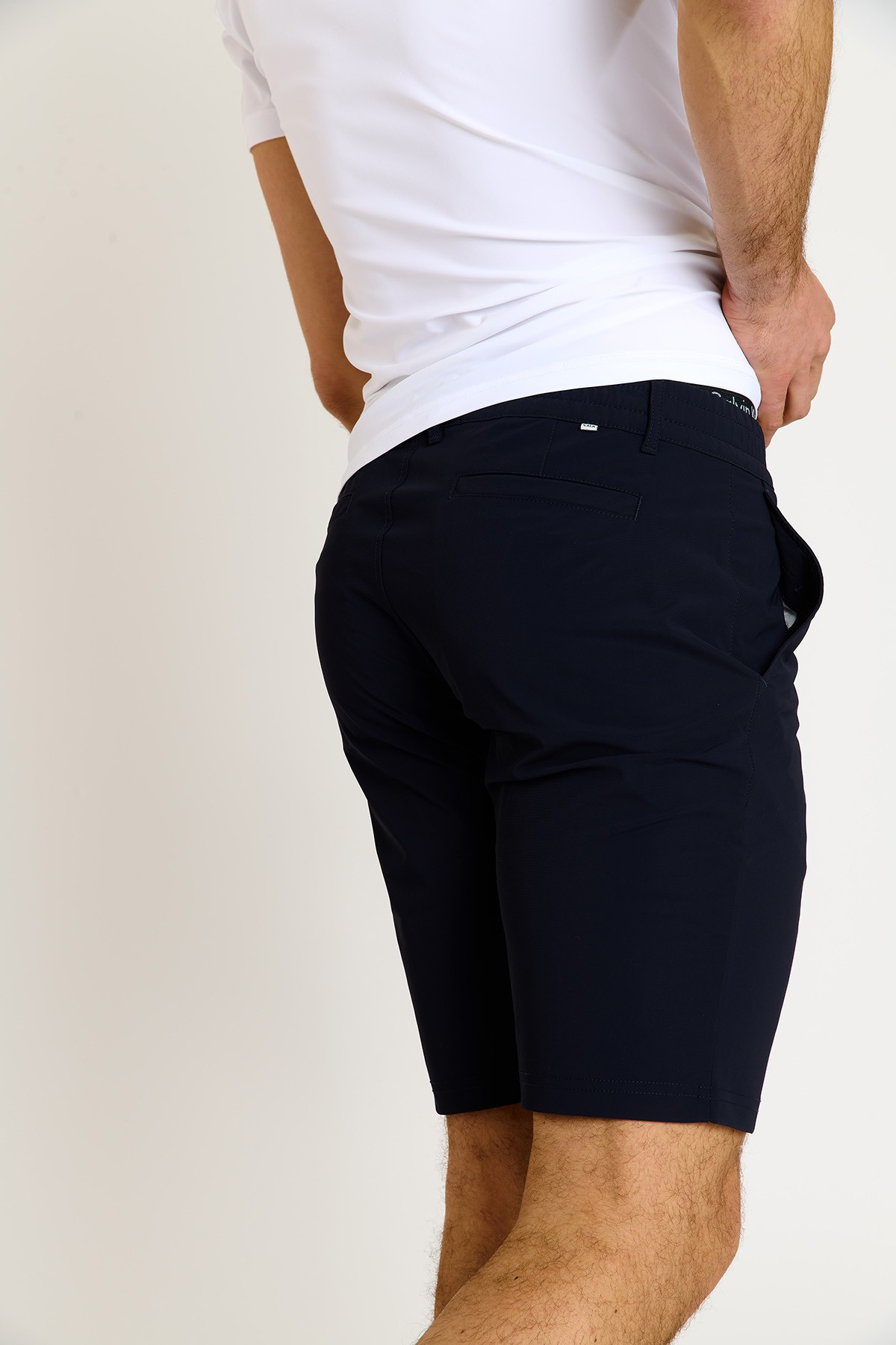 Short bleu marine GIORGIO LESCADA - 0