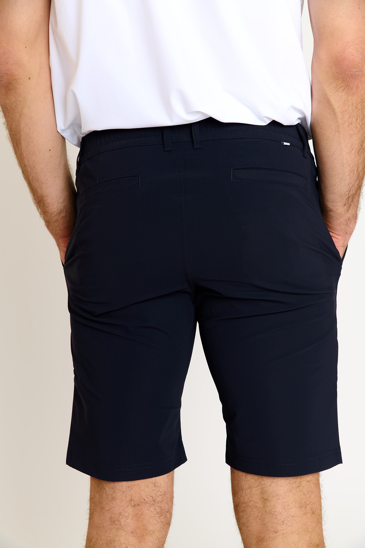 Short bleu marine GIORGIO LESCADA - 2