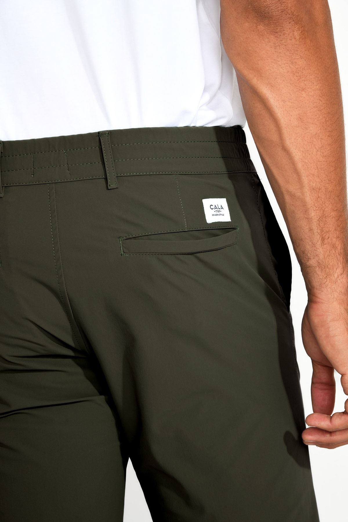 Short kaki GIORGIO LESCADA - 2