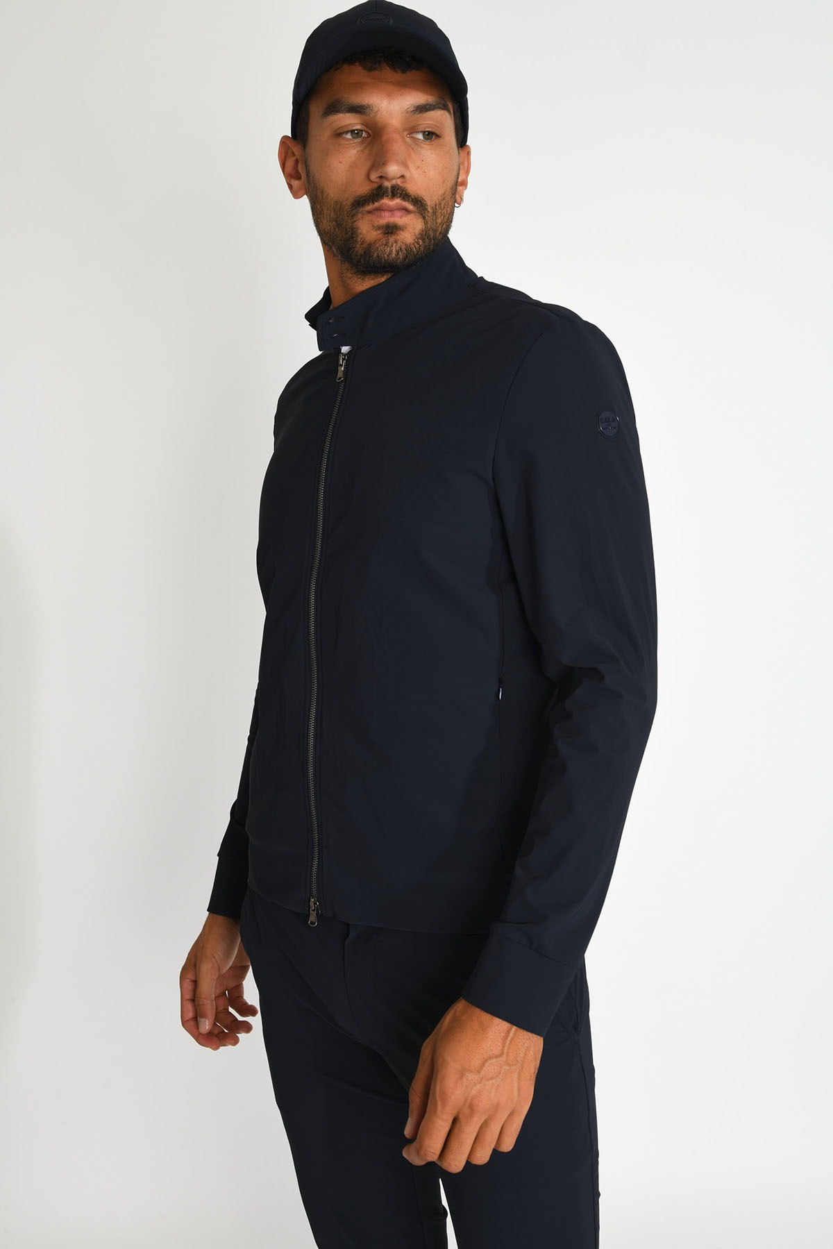Veste zippée bleu marine IVANO EVOLUTION - 4