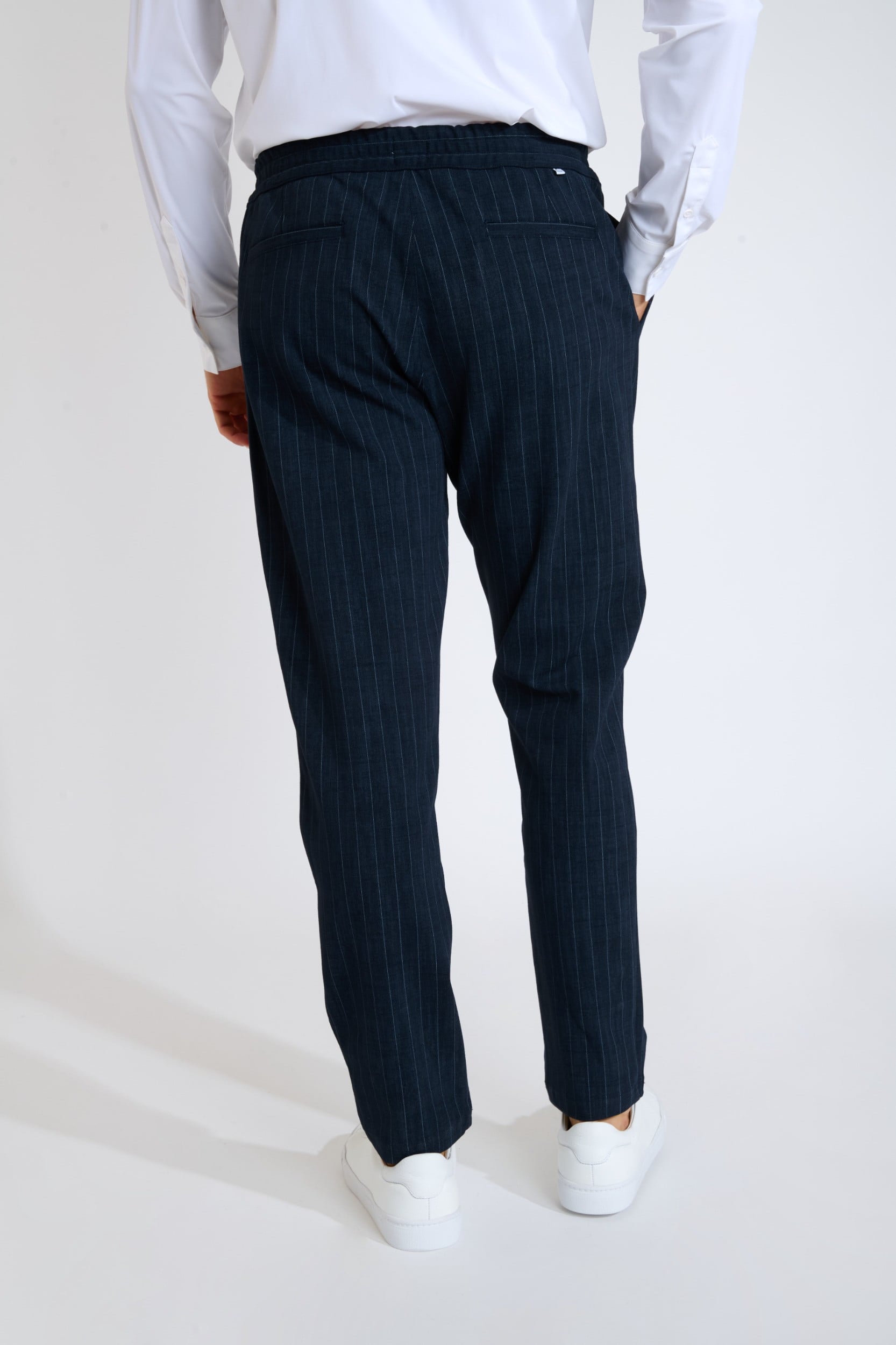 Pantalon bleu marine THOMAS SORENTO - 3