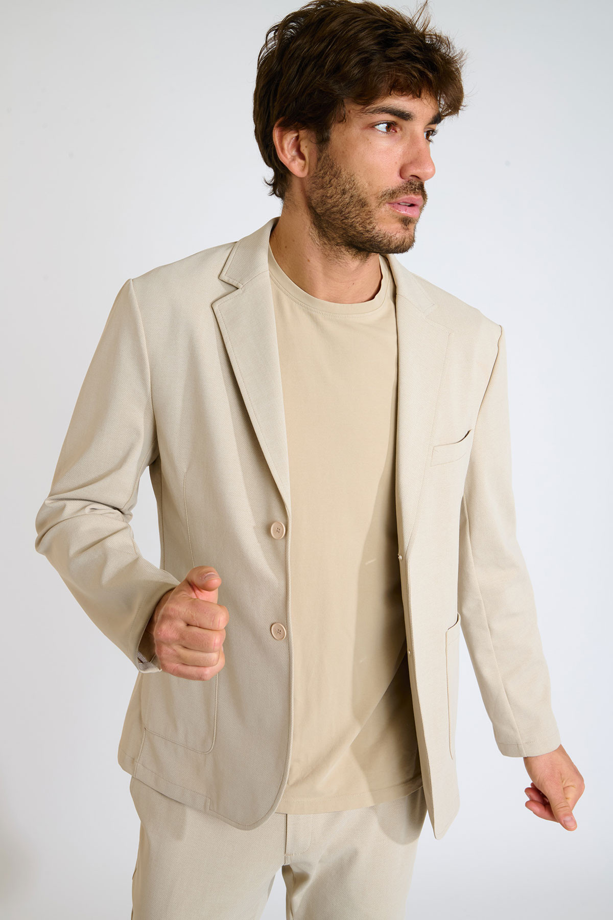 Veste beige NIKO OSTIA - 4