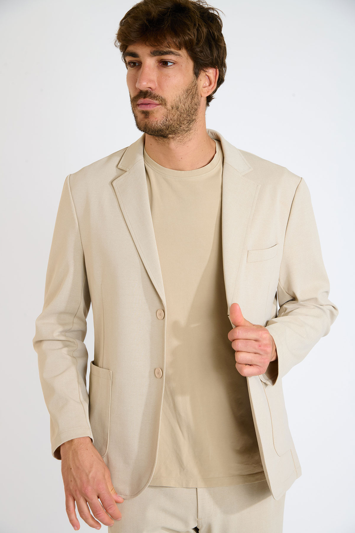 Veste beige NIKO OSTIA - 5