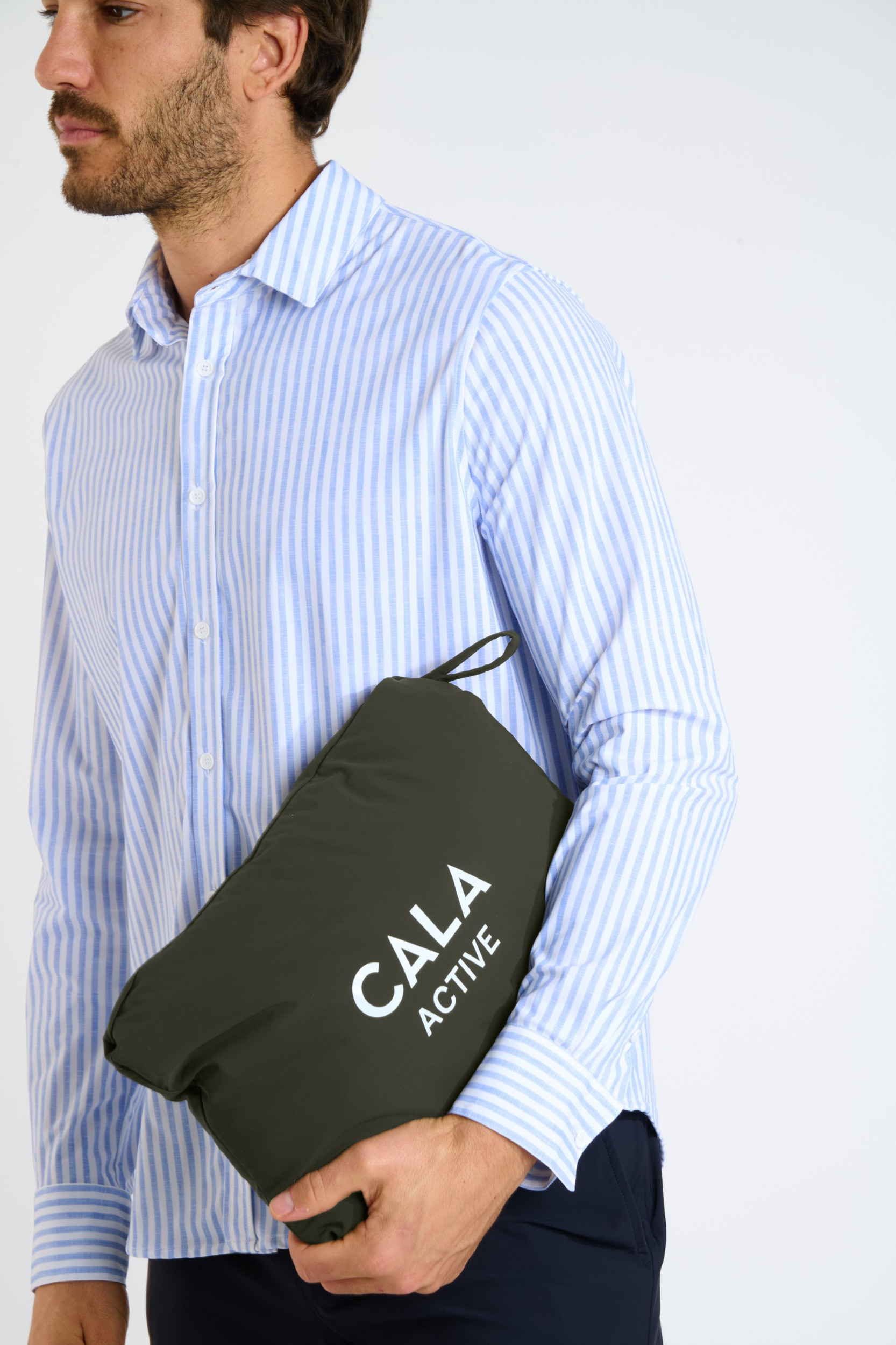 Blouson packable kaki GEORGES CATANIA - 8