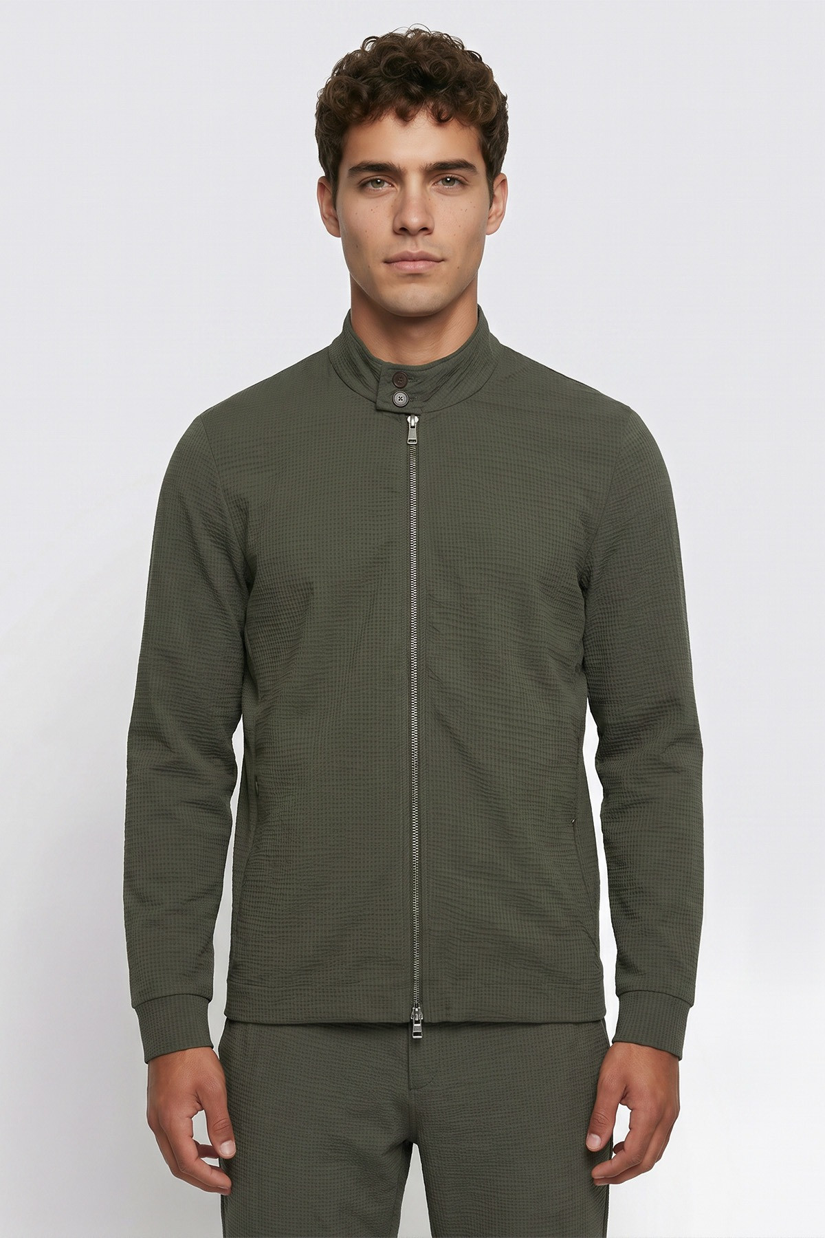 Blouson kaki IVANO TRIESTE - 1