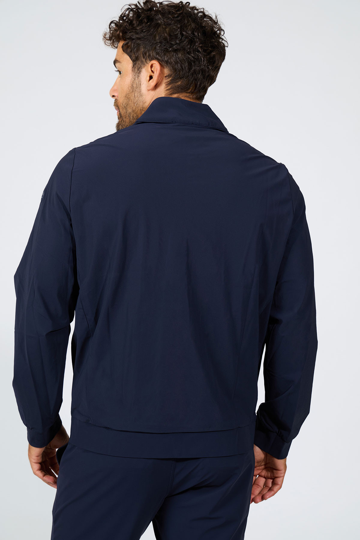 Blouson bleu marine Julien Lescada - 5