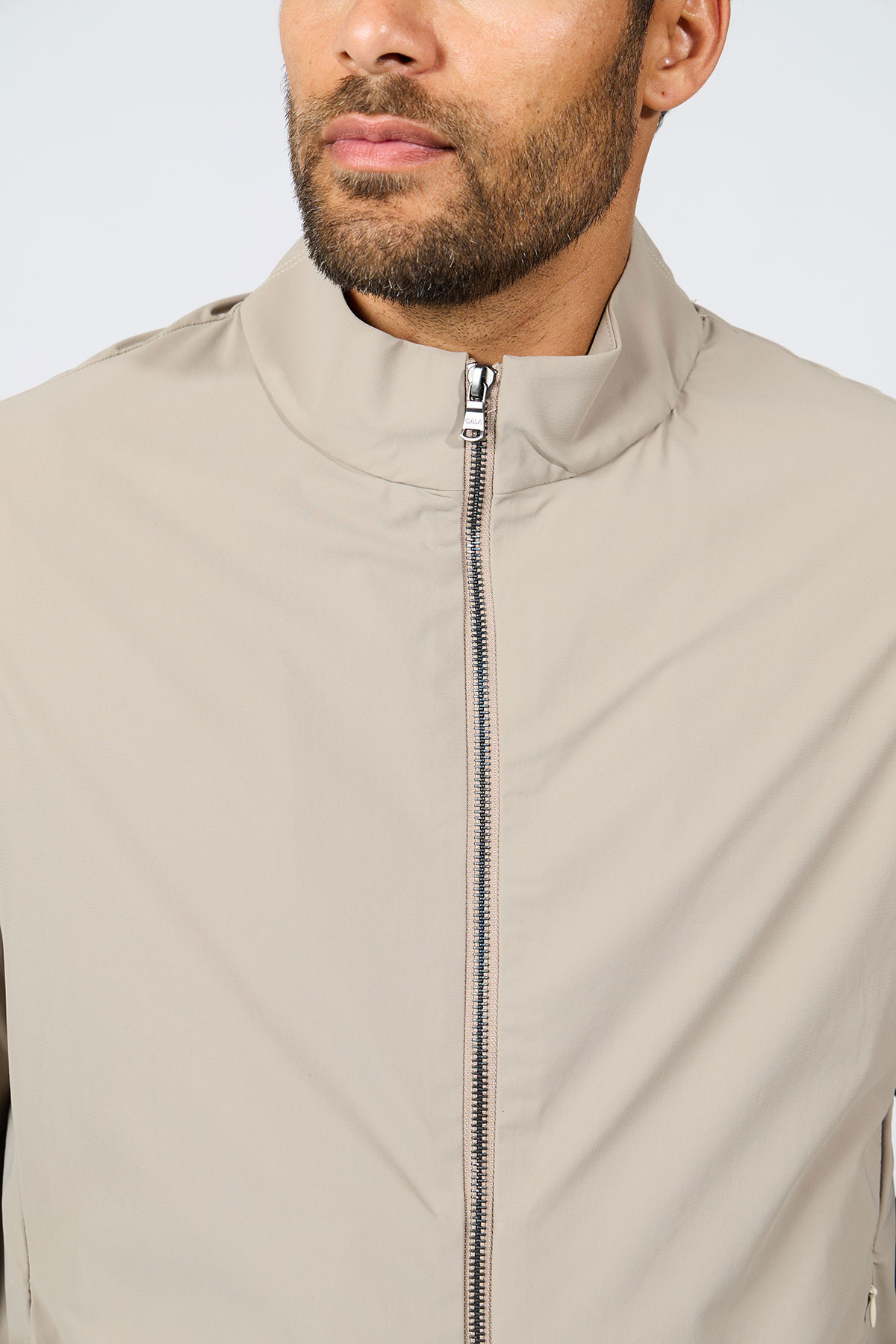 Blouson beige Julien Lescada - 7