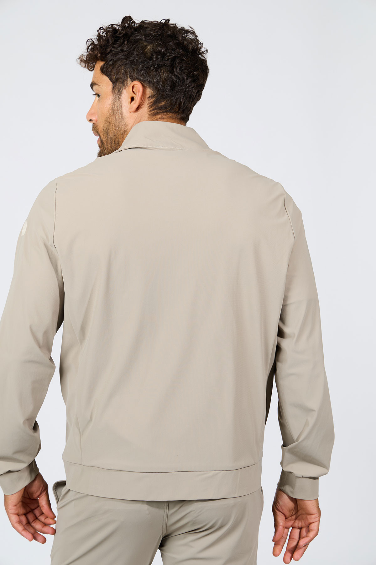 Blouson beige Julien Lescada - 6