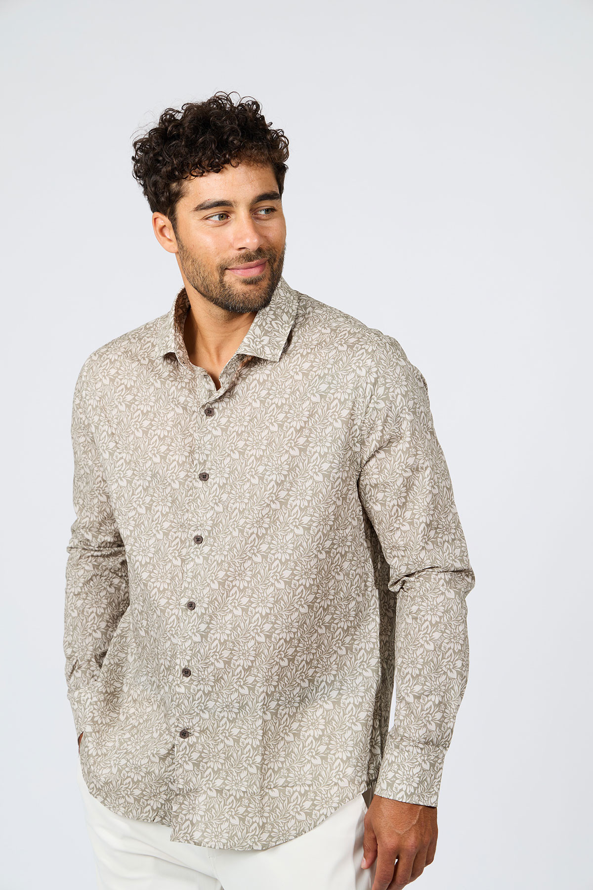Chemise kaki QUENTIN GERACE - 2
