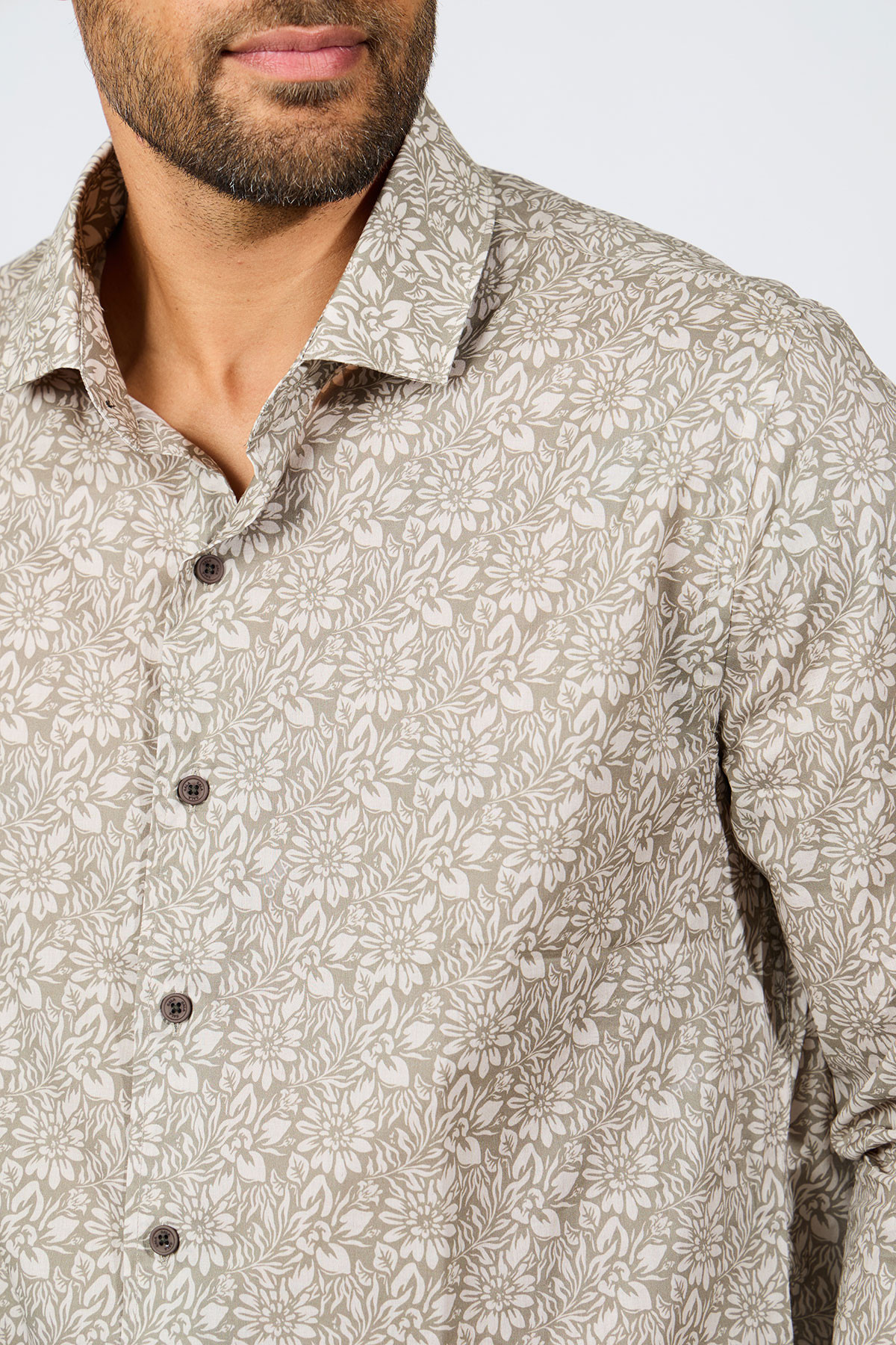 Chemise kaki QUENTIN GERACE - 3