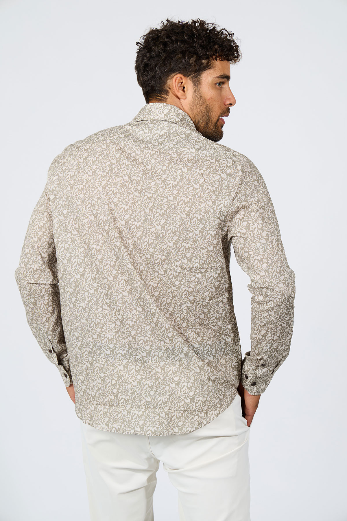 Chemise kaki QUENTIN GERACE - 1