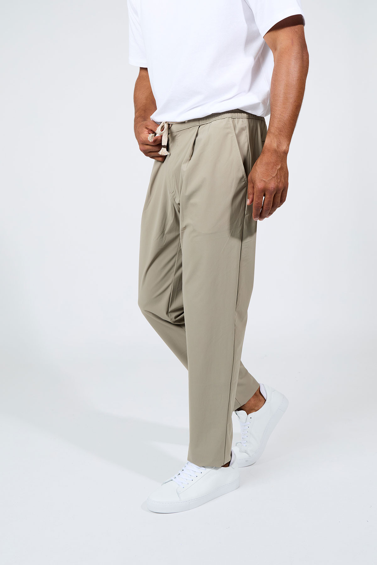 Pantalon beige THOMAS LESCADA - 0