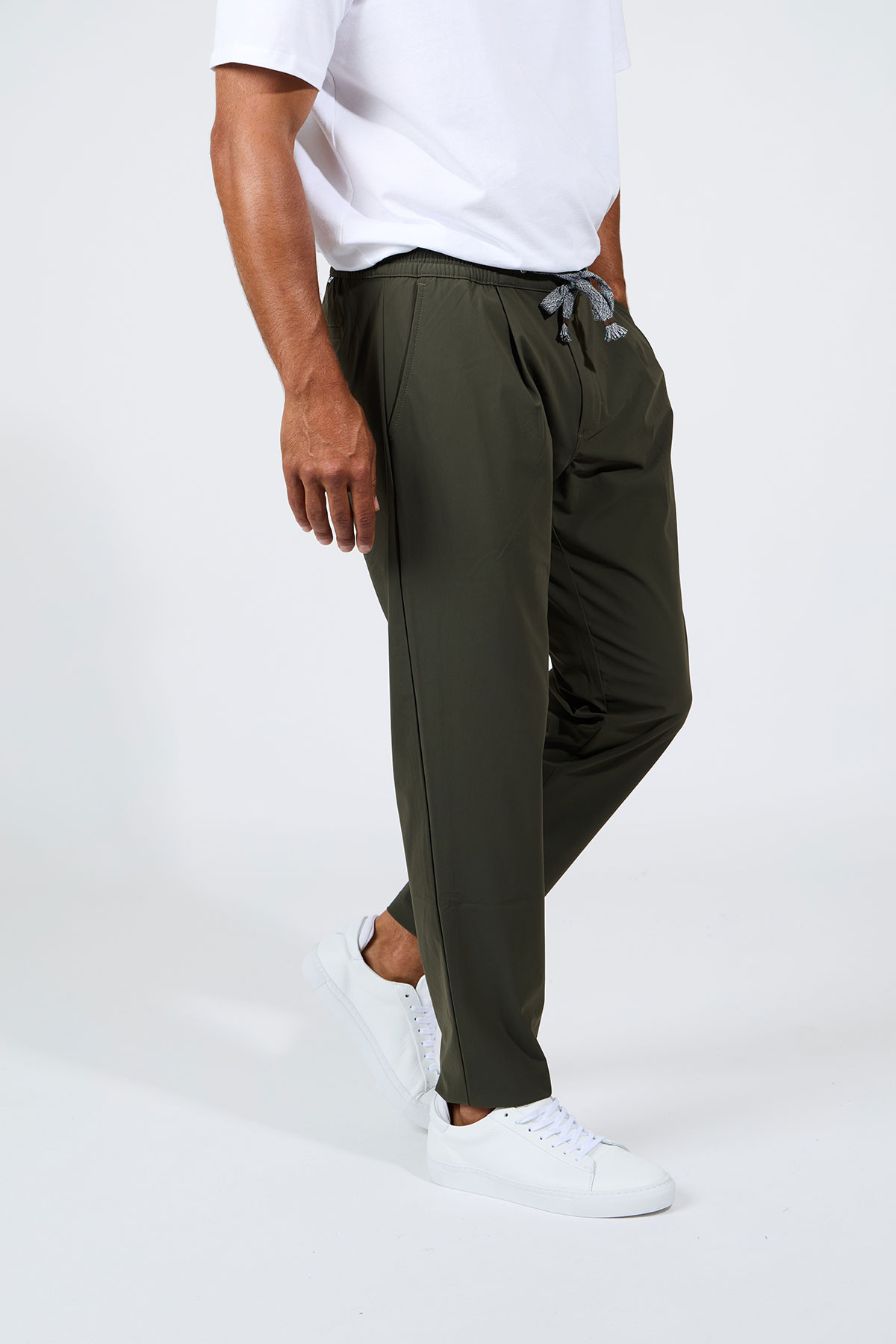 Pantalon kaki THOMAS LESCADA - 3