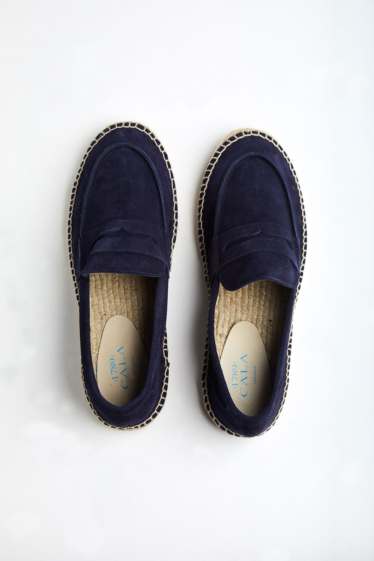 Espadrilles Mocassin Cuir Marina Marine MARINA LEATHER - 4