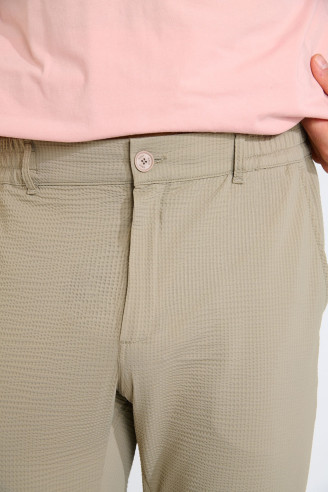 Pantalon chino beige Serge TRIESTE