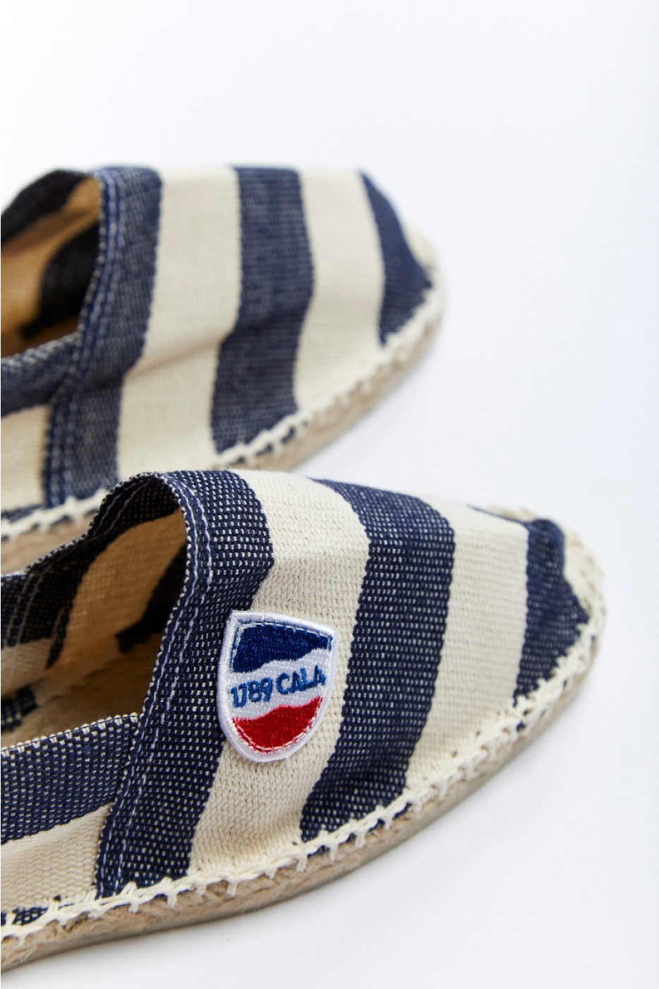 Espadrilles classique rayé marine et blanc CLASSIQUE GOLFO
