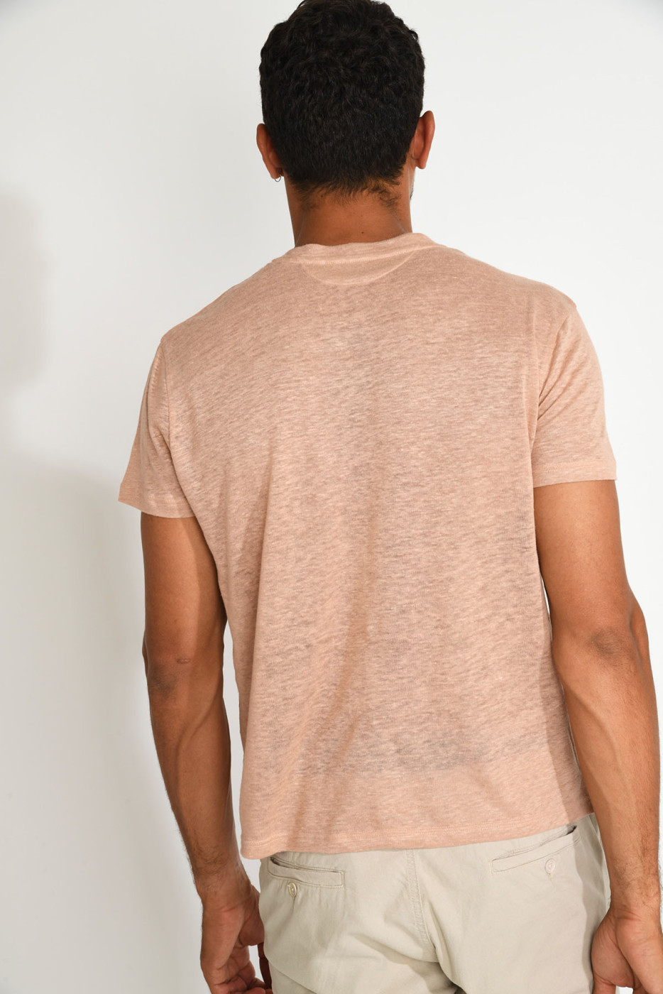 T shirt rose CYRIL LIN