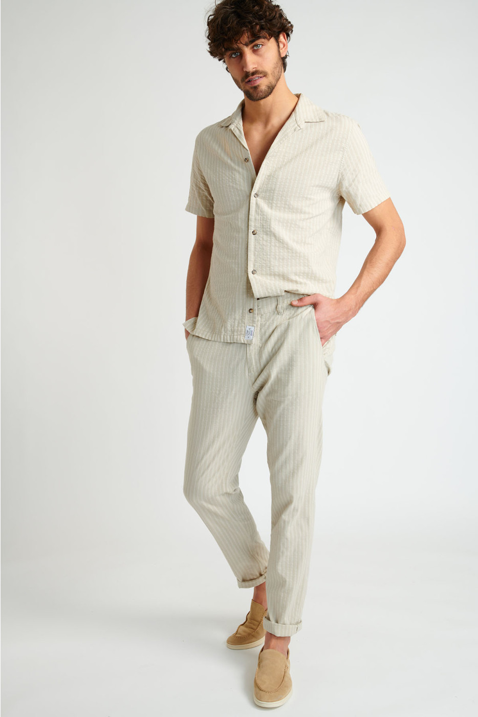 Pantalon CHINO SEVANI beige