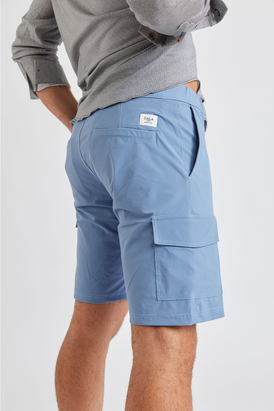 Bermuda stretch bleu ciel FABIO LESCADA