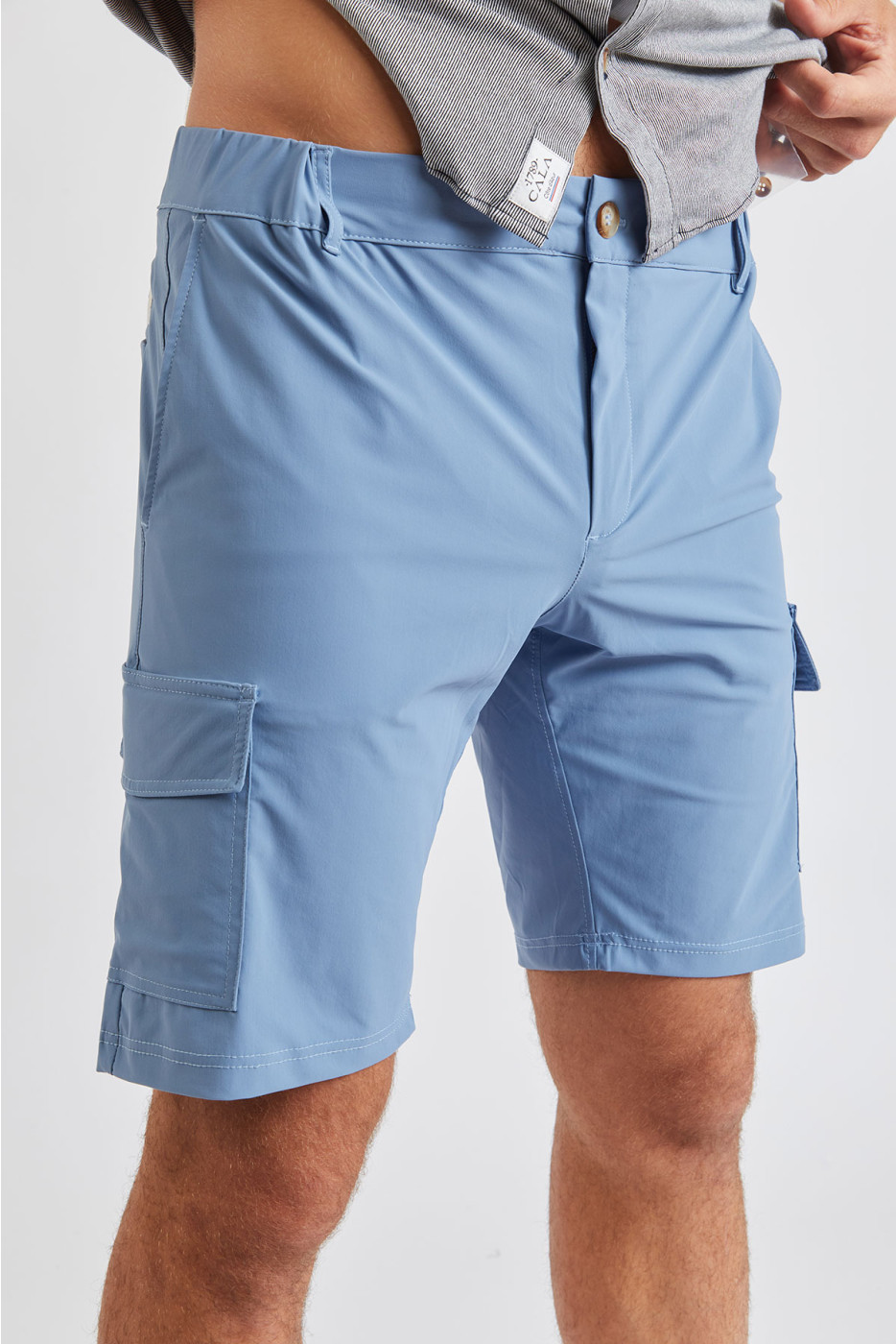 Bermuda stretch bleu ciel FABIO LESCADA