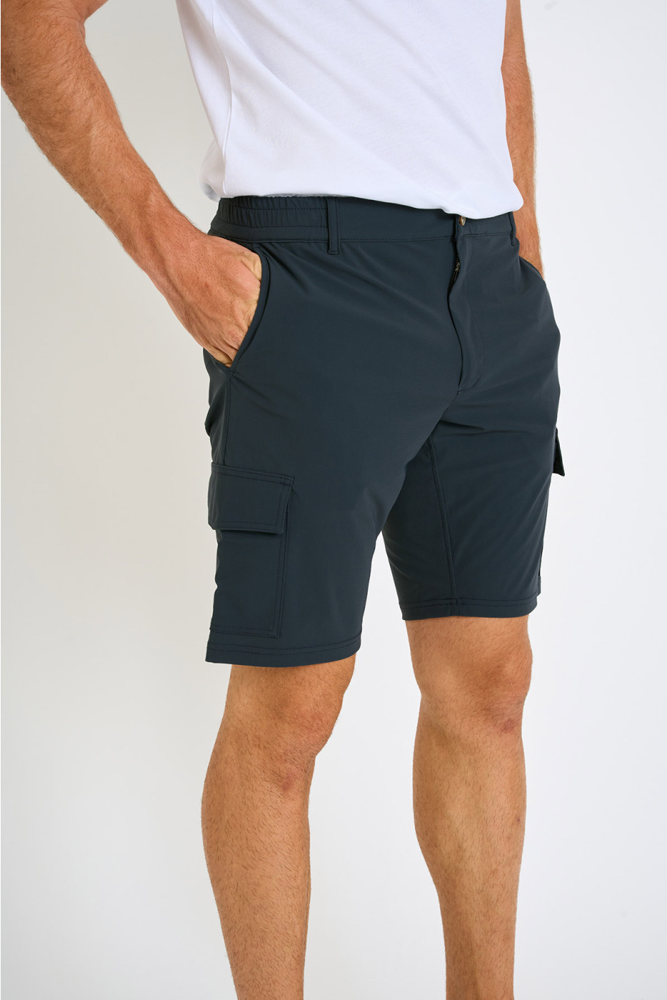 Bermuda gris anthracite homme FABIO LESCADA