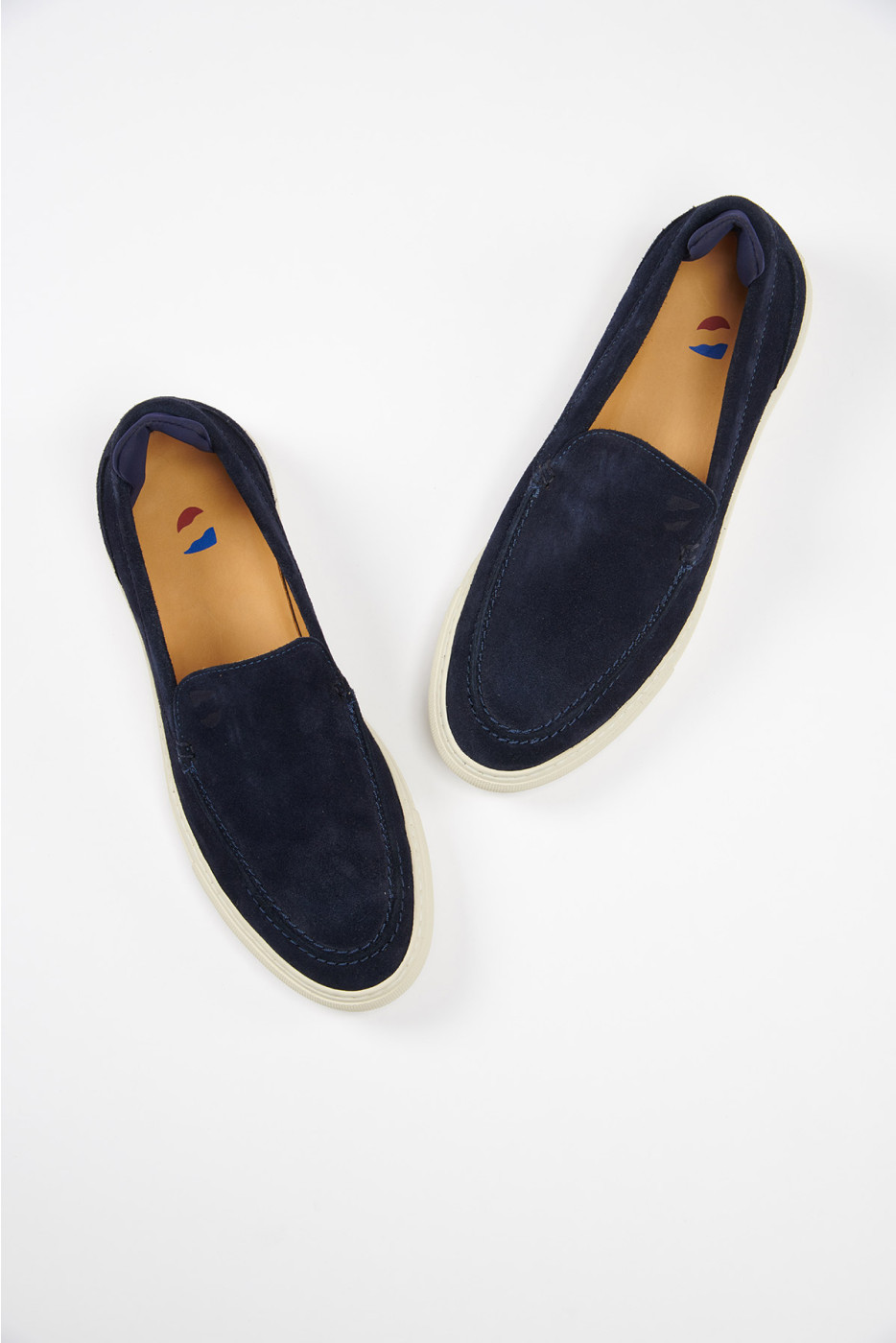 Espadrilles marine cuir LEON MARINELLA  - 2