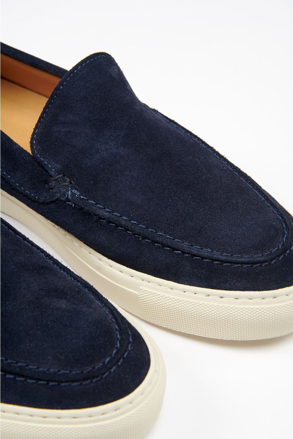 Espadrilles marine cuir LEON MARINELLA  - 4