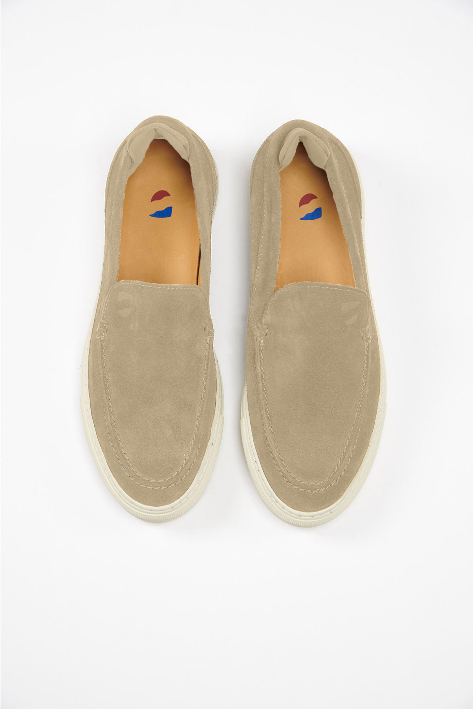 Espadrilles beige cuir LEON MARINELLA  - 6