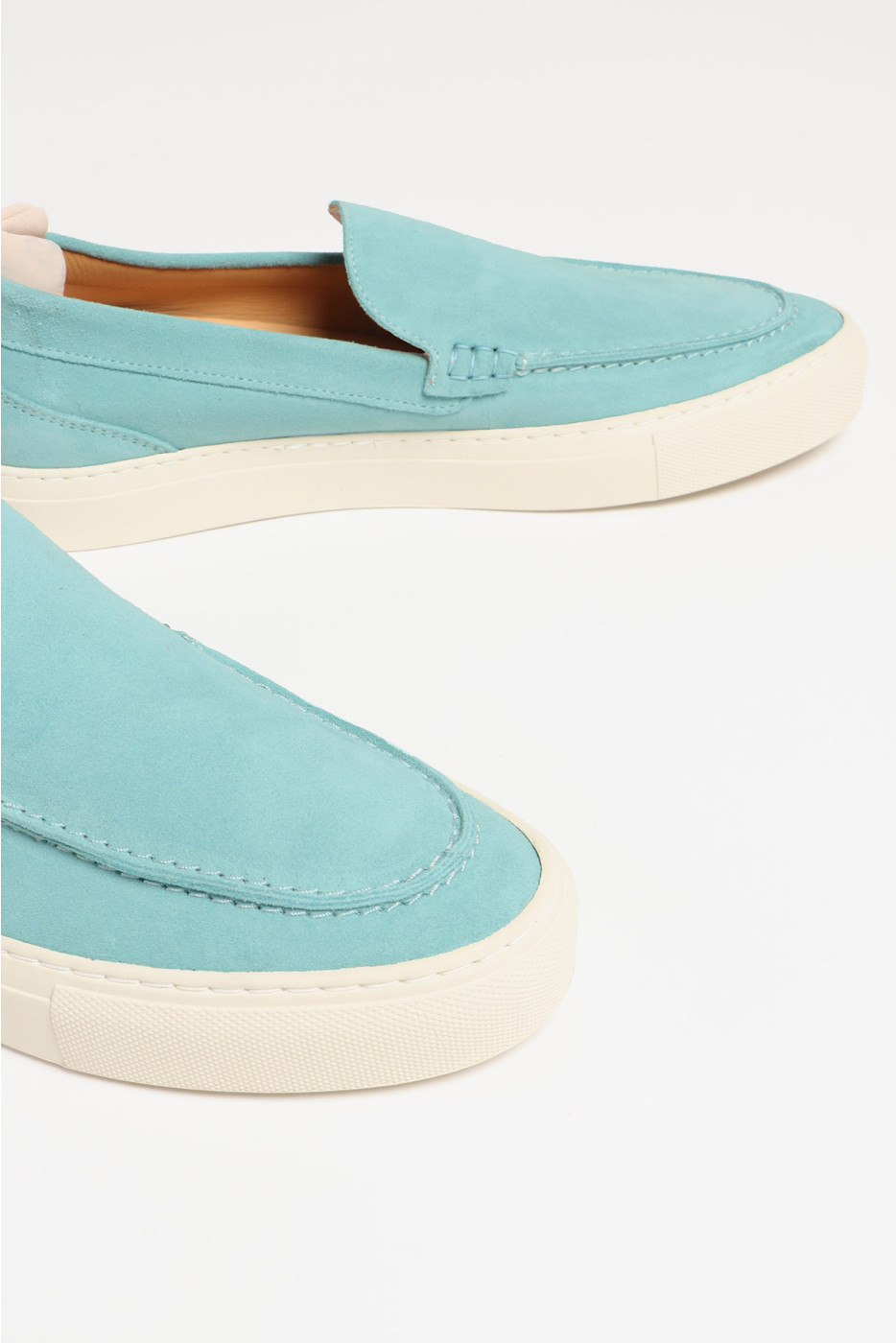 Espadrilles en cuir eaux LEON MARINELLA