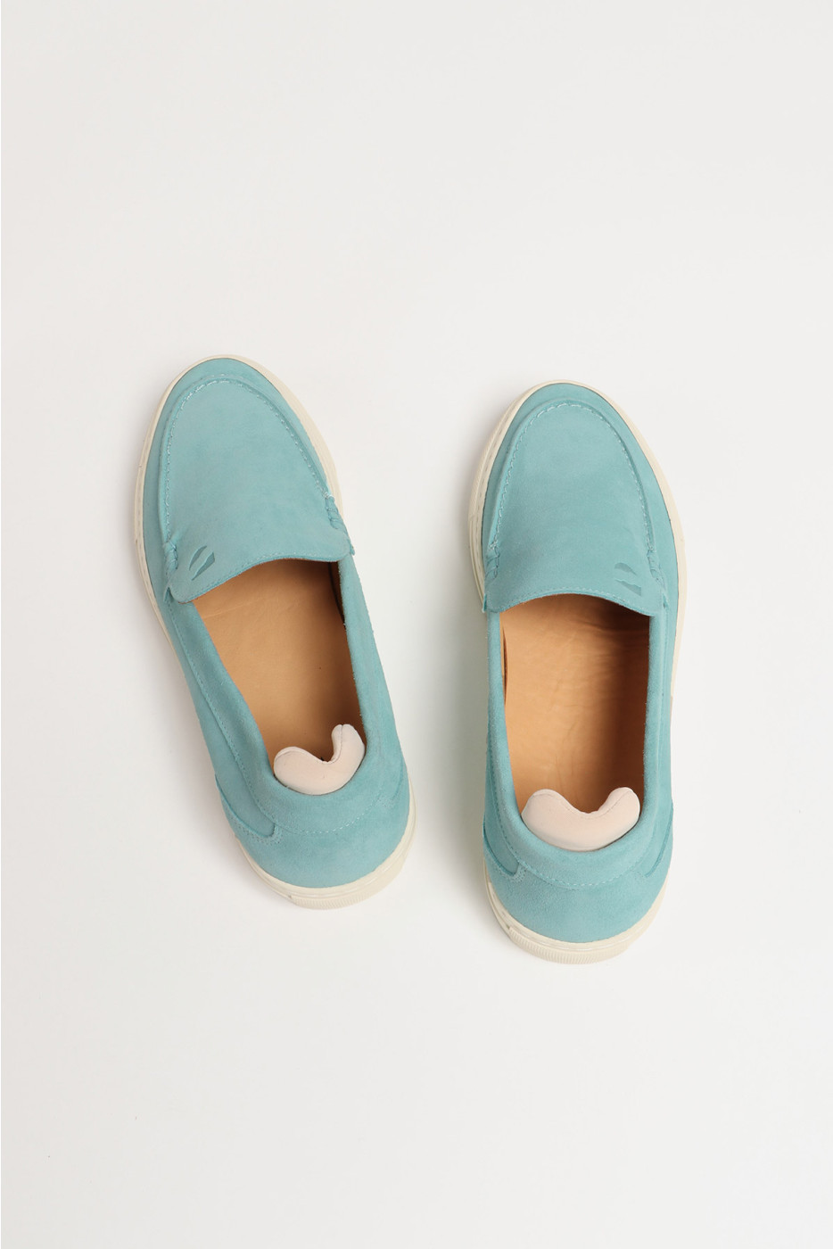 Espadrilles en cuir eaux LEON MARINELLA