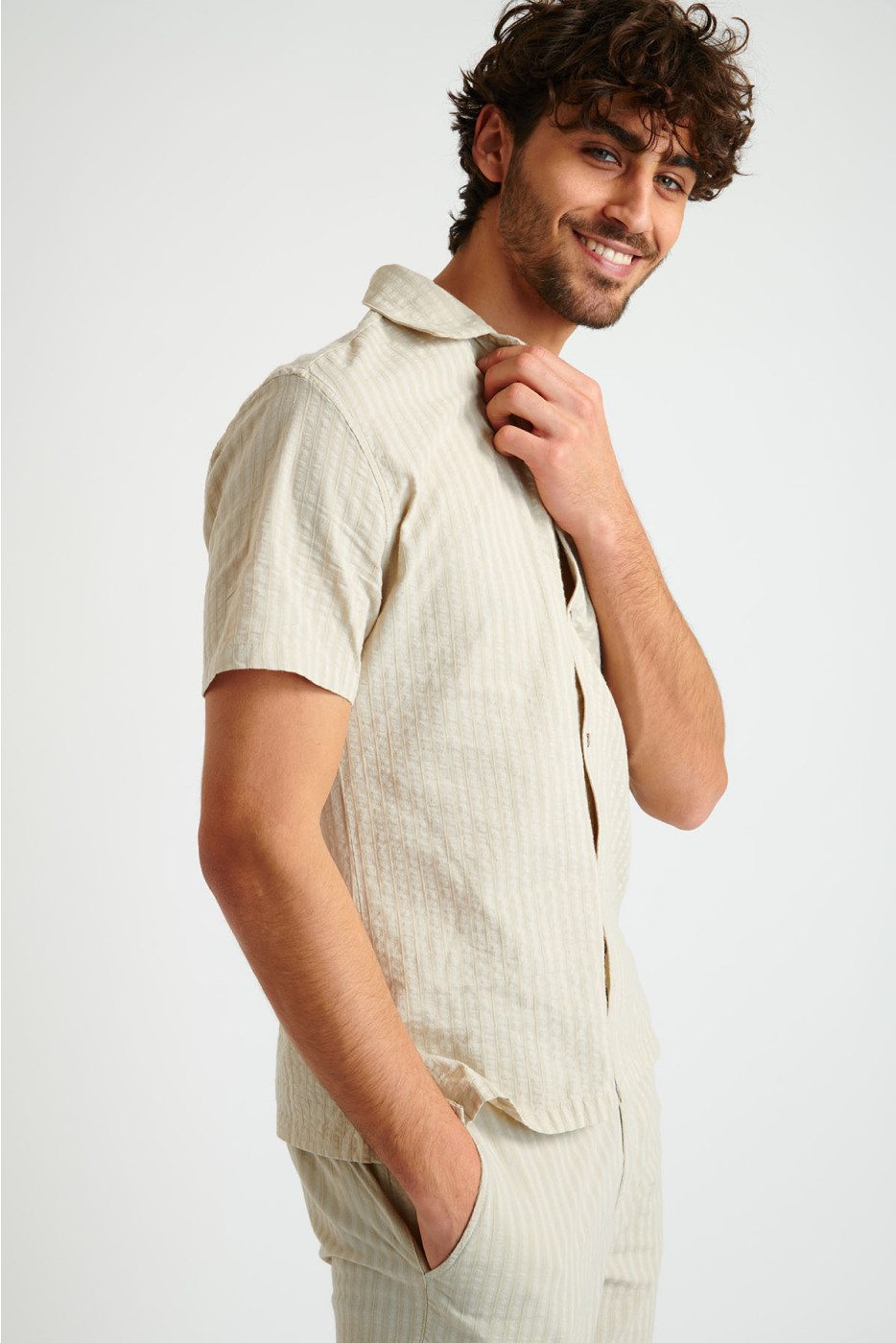 Chemise STEFANO SEVANI beige