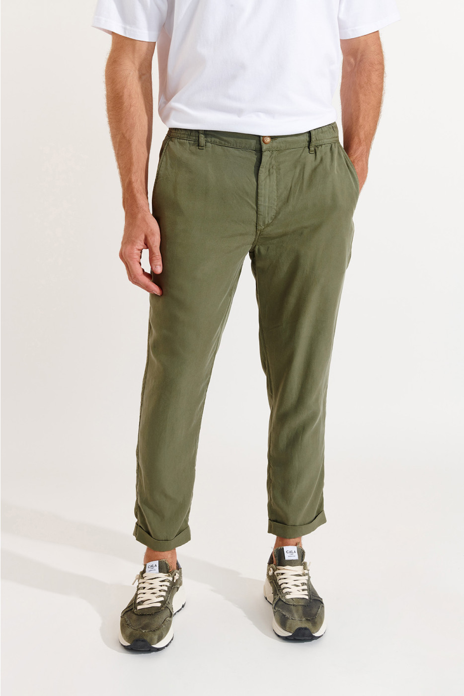 Pantalon Kaki écoresponsable Chino Arenza