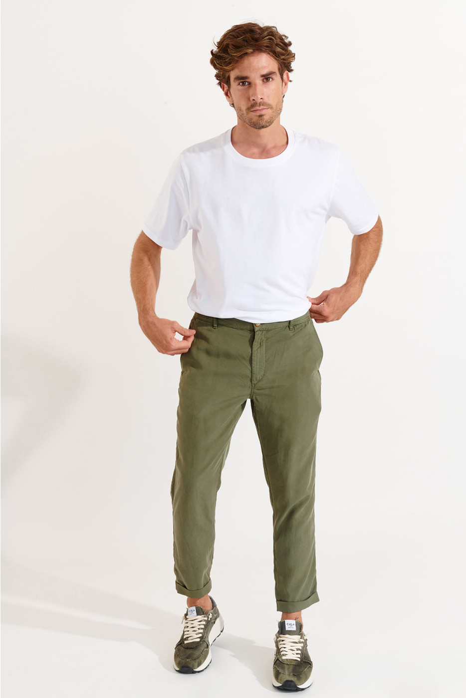 Pantalon Kaki écoresponsable Chino Arenza