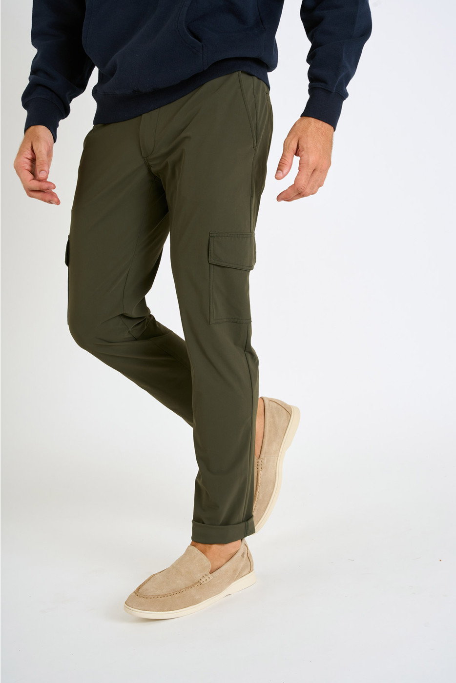 Pantalon kaki stretch CONOR LESCADA - 2