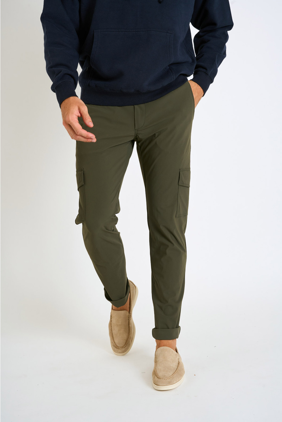 Pantalon kaki stretch CONOR LESCADA - 3